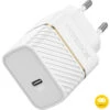 USB-C, 30W Chargeur Muraux Chargement Rapide | Premium Cloud Dust (White)