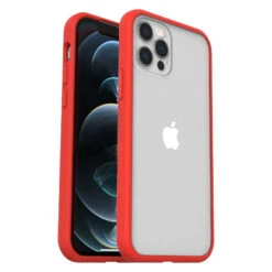 Coque IPhone 12 Et IPhone 12 Pro React Series Power Red (Clear / Red) -Magasin D'Accessoires Mobiles 77 80160 20React20iPhone2012 iPhone201220Pro20Power20Red clear red d split