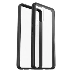 Coque Galaxy A32 4G React Series Black Crystal (Clear/Black) -Magasin D'Accessoires Mobiles 77 81867 Galaxy20A32 React Black20Crystal clear black split