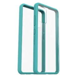 Coque Galaxy A32 4G React Series Sea Spray (Clear / Blue) -Magasin D'Accessoires Mobiles 77 81869 Galaxy20A32 React Sea20Spray clear blue split