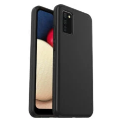 Coque Galaxy A02s React Series Black -Magasin D'Accessoires Mobiles 77 82320 Galaxy20A02s React black d split
