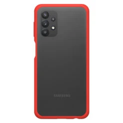 Coque Galaxy A32 5G React Series Power Red (Clear / Red)