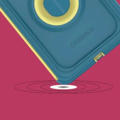 Coque IPad Mini (6e Gén) EasyGrab Case Galaxy Runner Blue (Blue/Green) -Magasin D'Accessoires Mobiles DropGalaxyRunner 1600