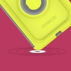 Coque IPad Mini (6e Gén) EasyGrab Case Martian Green (Neon Green/Grey) -Magasin D'Accessoires Mobiles DropMartian 1600