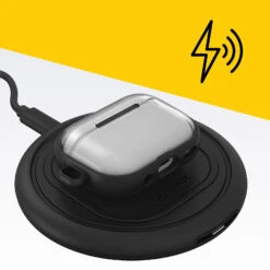 Coque AirPods Pro (1e Gén) Lumen Series Black Crystal (Clear/Black) -Magasin D'Accessoires Mobiles airpods pro lumen black crystal 3