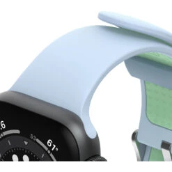 Apple Watch Band 38/40/41mm OtterBox Band Antimicrobienne Fresh Dew (Blue / Green) -Magasin D'Accessoires Mobiles all day apl watch 38 40 watch band fresh dew soft material 2