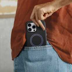 Coque IPhone 14 Pro Max Aneu Series Enchantment (Black / Purple) -Magasin D'Accessoires Mobiles aneu iphd22 enchantment 2