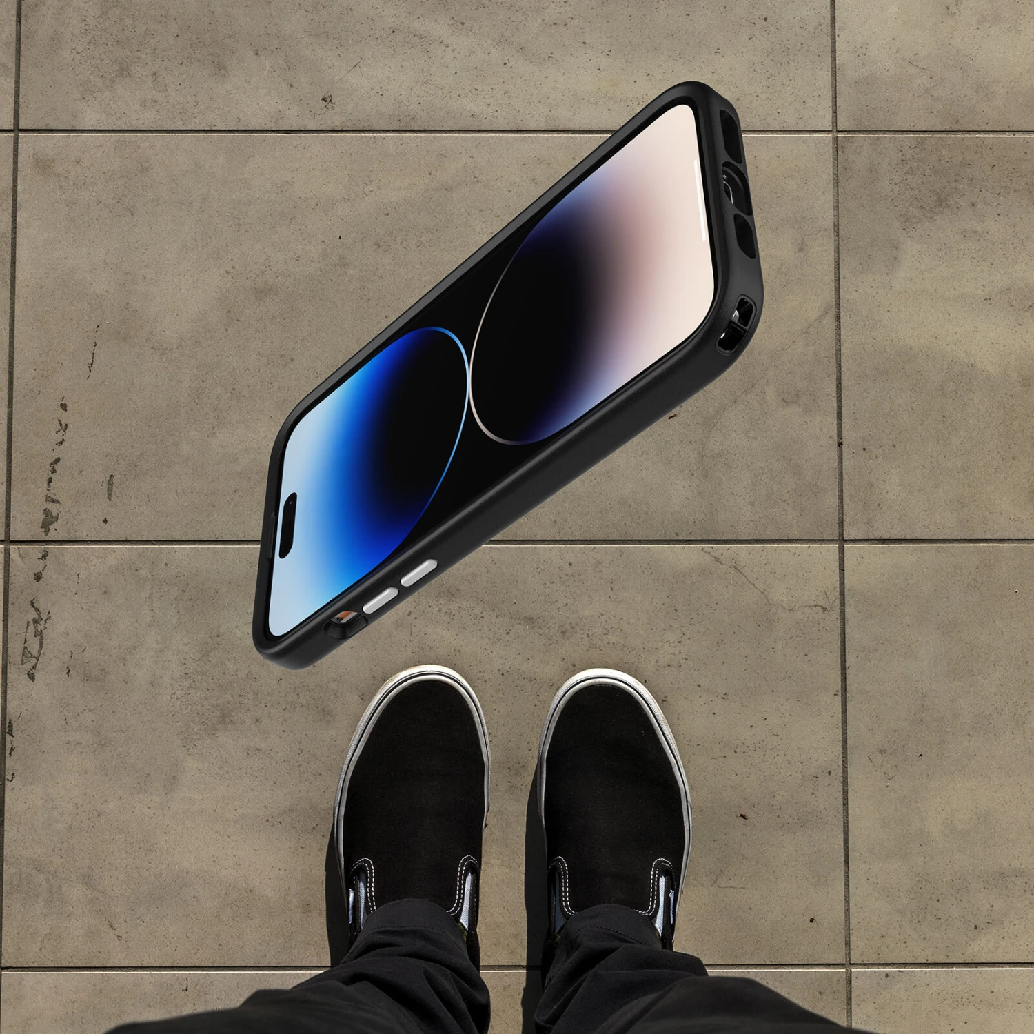 Coque IPhone 14 Pro Max Aneu Series Snowfall (Black/White) 6 Coque IPhone 14 Pro Max Aneu Series Snowfall (Black/White) – Image 4