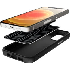 Coque IPhone 12 Mini Easy Grip Gaming Squid Ink (Black) 13 Coque IPhone 12 Mini Easy Grip Gaming Squid Ink (Black) -Magasin D'Accessoires Mobiles apl199 iphl20 squidink 5