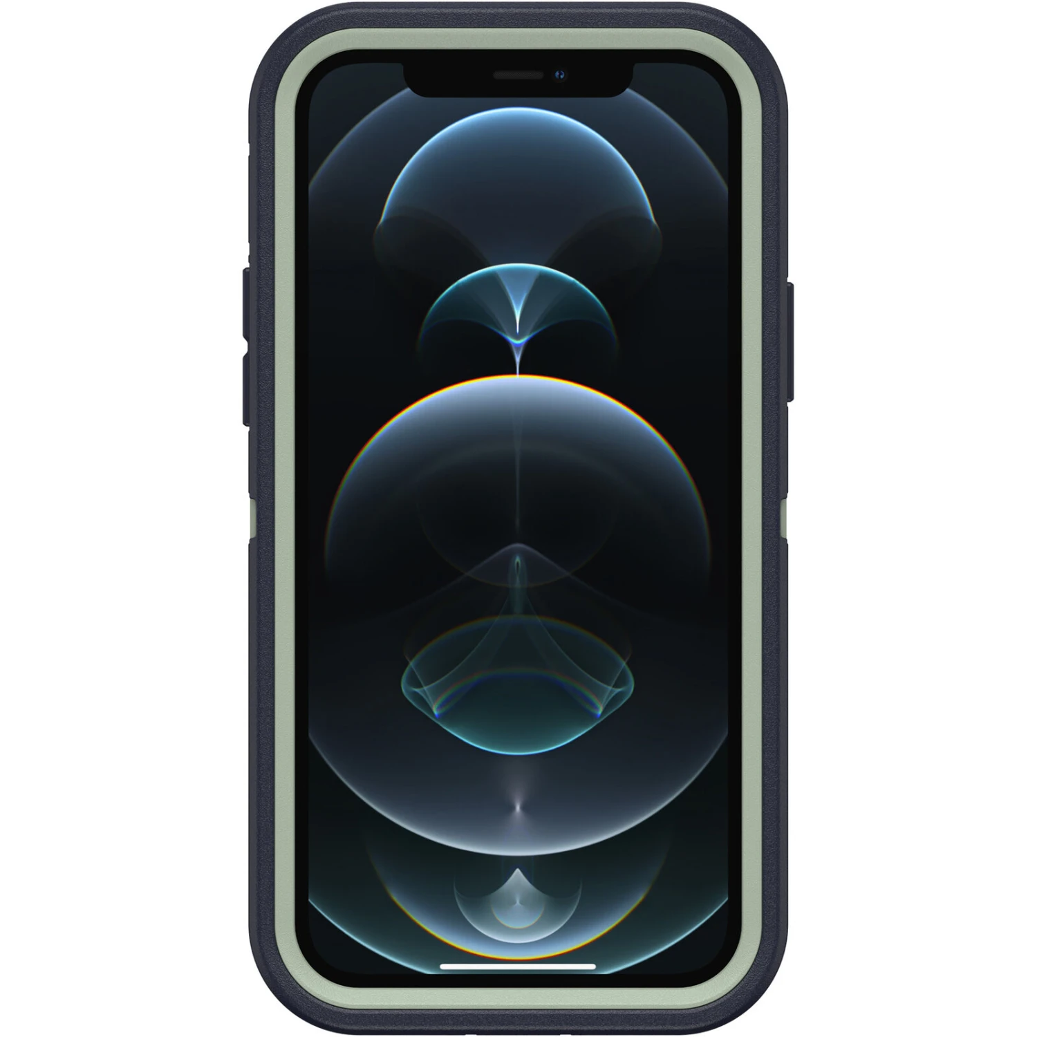 Coque IPhone 12 Et IPhone 12 Pro Defender Series Varsity Blues (Sage / Blue) 4 Coque IPhone 12 Et IPhone 12 Pro Defender Series Varsity Blues (Sage / Blue) – Image 2