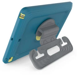 Coque IPad (10.2 Pouces) (7e, 8e, 9e Gén.) Kids EasyGrab Tablet Galaxy Runner Blue (Blue/Green)