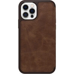 Coque IPhone 12 Et IPhone 12 Pro Strada Folio Espresso (Brown)