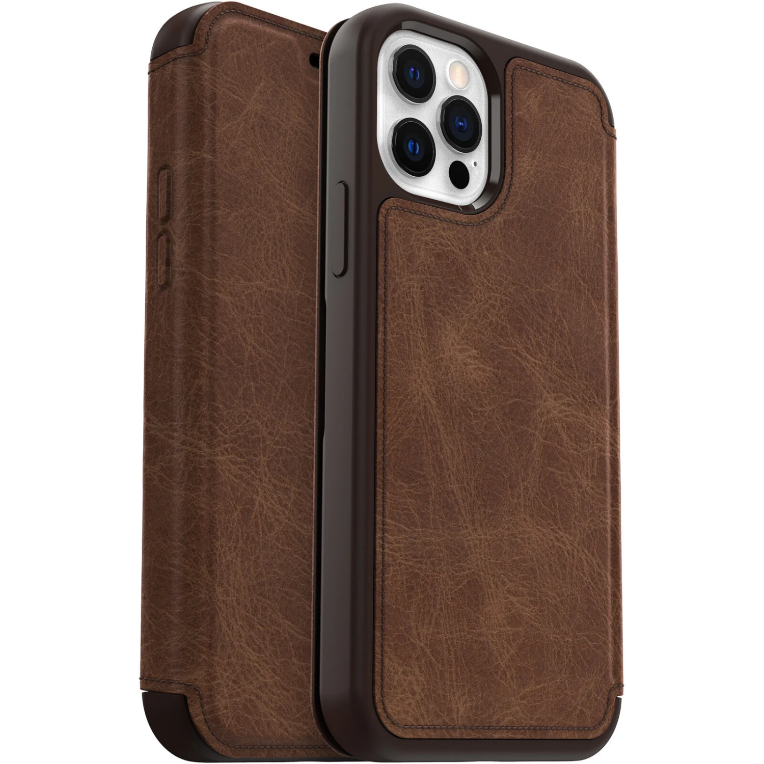 Coque IPhone 12 Et IPhone 12 Pro Strada Folio Espresso (Brown) 6 Coque IPhone 12 Et IPhone 12 Pro Strada Folio Espresso (Brown) – Image 4