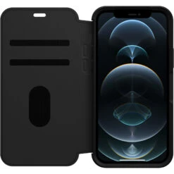 Coque IPhone 12 Et IPhone 12 Pro Strada Folio Shadow (Black) 7 Coque IPhone 12 Et IPhone 12 Pro Strada Folio Shadow (Black) -Magasin D'Accessoires Mobiles apl40 iph20 shadow 4