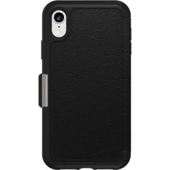 Coque IPhone XR Strada Series Folio Shadow (Black)