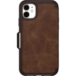 Coque IPhone 11 Strada Series Folio Espresso (Brown)