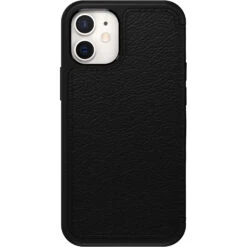 Coque IPhone 12 Mini Strada Folio Shadow (Black)