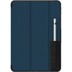 Coque Galaxy A22 Symmetry Folio Coastal Evening (Clear / Blue)