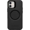 Coque IPhone 12 Pro Max Otter + Pop Symmetry Series Black -Magasin D'Accessoires Mobiles apl84 iphl20 black 1