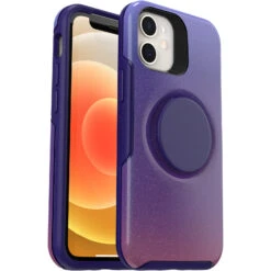 Coque IPhone 12 Pro Max Otter + Pop Symmetry Series Violet Dusk (Purple / Pink Graphic) 11 Coque IPhone 12 Pro Max Otter + Pop Symmetry Series Violet Dusk (Purple / Pink Graphic) -Magasin D'Accessoires Mobiles apl84 iphl20 violetdusk 5