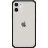 Coque IPhone 12 Mini React Series Black Crystal (Clear/Black) 1 Coque IPhone 12 Mini React Series Black Crystal (Clear/Black) -Magasin D'Accessoires Mobiles apla3 iphl20 blackcrystal d 1