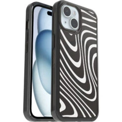 Coque IPhone 15, IPhone 14 Et IPhone 13 Symmetry Clear Series Pour MagSafe Midnight Swirl (Limited Edition)