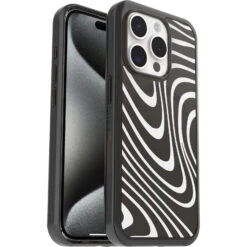Coque IPhone 15 Pro Symmetry Clear Series Pour MagSafe Midnight Swirl (Limited Edition)