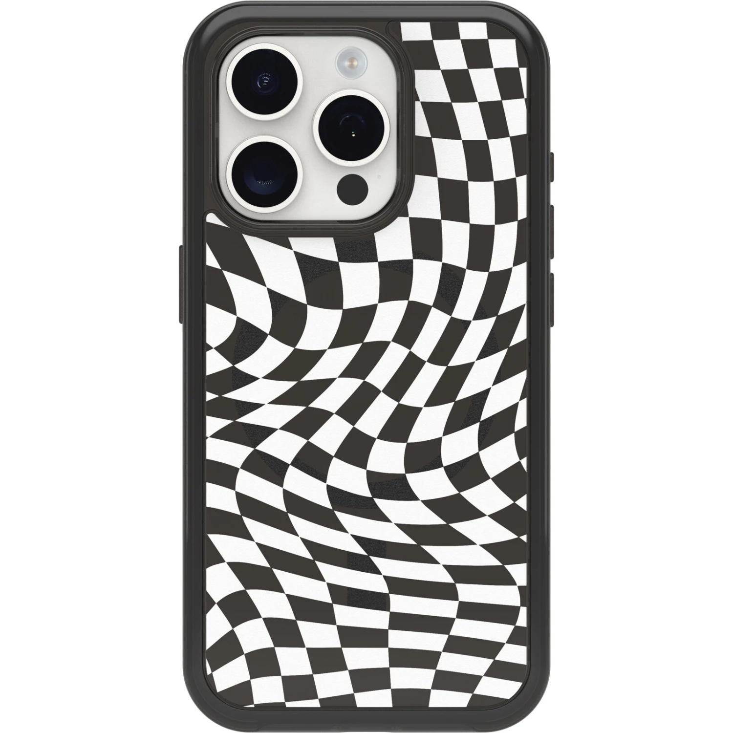 Coque IPhone 15 Pro Symmetry Clear Series Pour MagSafe Zephyr Check (Limited Edition) 4 Coque IPhone 15 Pro Symmetry Clear Series Pour MagSafe Zephyr Check (Limited Edition) – Image 2