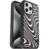 Coque IPhone 15 Pro Max Symmetry Clear Series Pour MagSafe Midnight Swirl (Limited Edition) -Magasin D'Accessoires Mobiles black and white iphd23 midnight swirl split