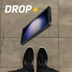 Coque Galaxy S23 Ultra Defender Series Black -Magasin D'Accessoires Mobiles defender galaxy s23 ultra black 4