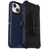 Coque IPhone 14 Plus Defender Series Blue Suede Shoes