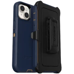 Coque IPhone 14 Plus Defender Series Blue Suede Shoes