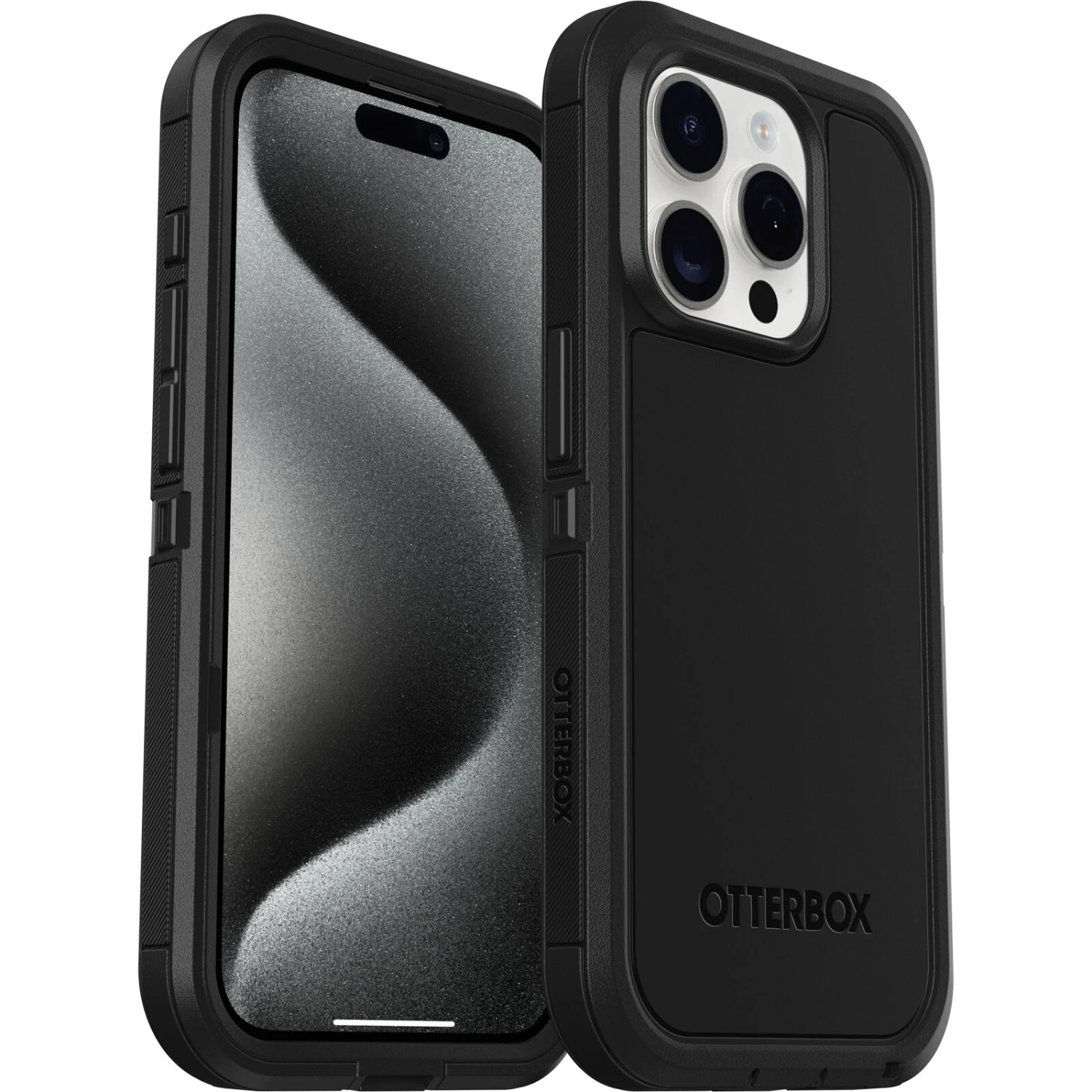 Coque IPhone 15 Pro Defender Series XT Black 3 Coque IPhone 15 Pro Defender Series XT Black