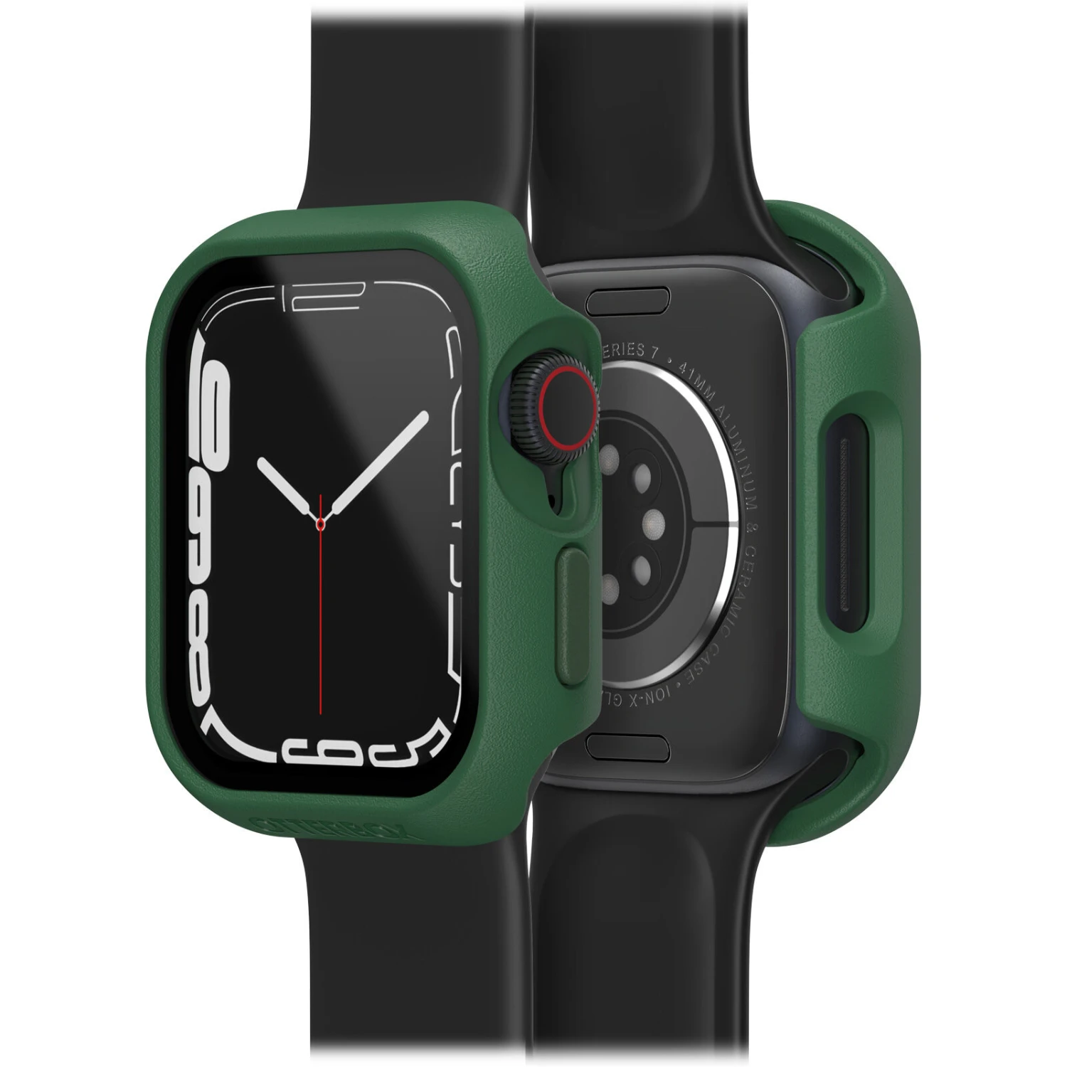 Coque Apple Watch Series 9/8/7 Eclipse Series Avec Protecteur D'écran Green Envy 3 Coque Apple Watch Series 9/8/7 Eclipse Series Avec Protecteur D'écran Green Envy