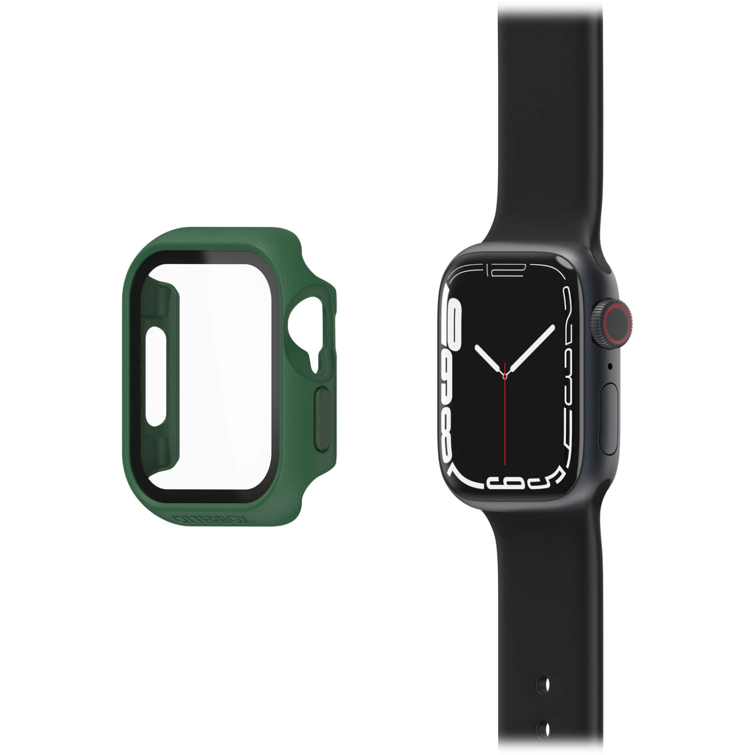 Coque Apple Watch Series 9/8/7 Eclipse Series Avec Protecteur D'écran Green Envy 4 Coque Apple Watch Series 9/8/7 Eclipse Series Avec Protecteur D'écran Green Envy – Image 2