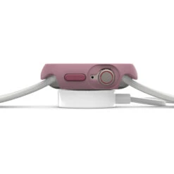 Coque Apple Watch Series 9/8/7 Eclipse Series Avec Protecteur D'écran Mauve Morganite (Pink) -Magasin D'Accessoires Mobiles eclipse series 7 8 41MM mauve morganite 4