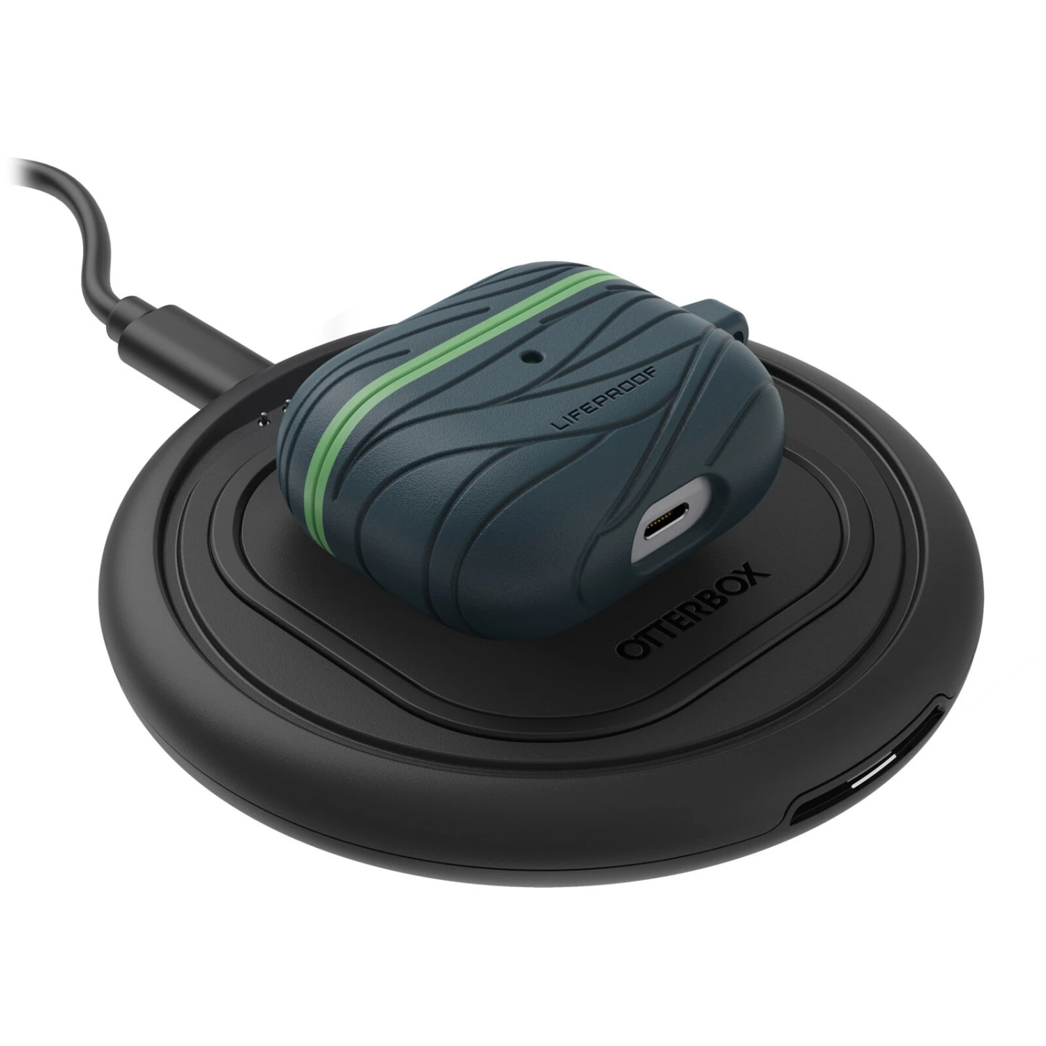 Apple AirPods (3e Gén) Coque Eco-Friendly Neptune (Blue / Green) 7 Apple AirPods (3e Gén) Coque Eco-Friendly Neptune (Blue / Green) – Image 5