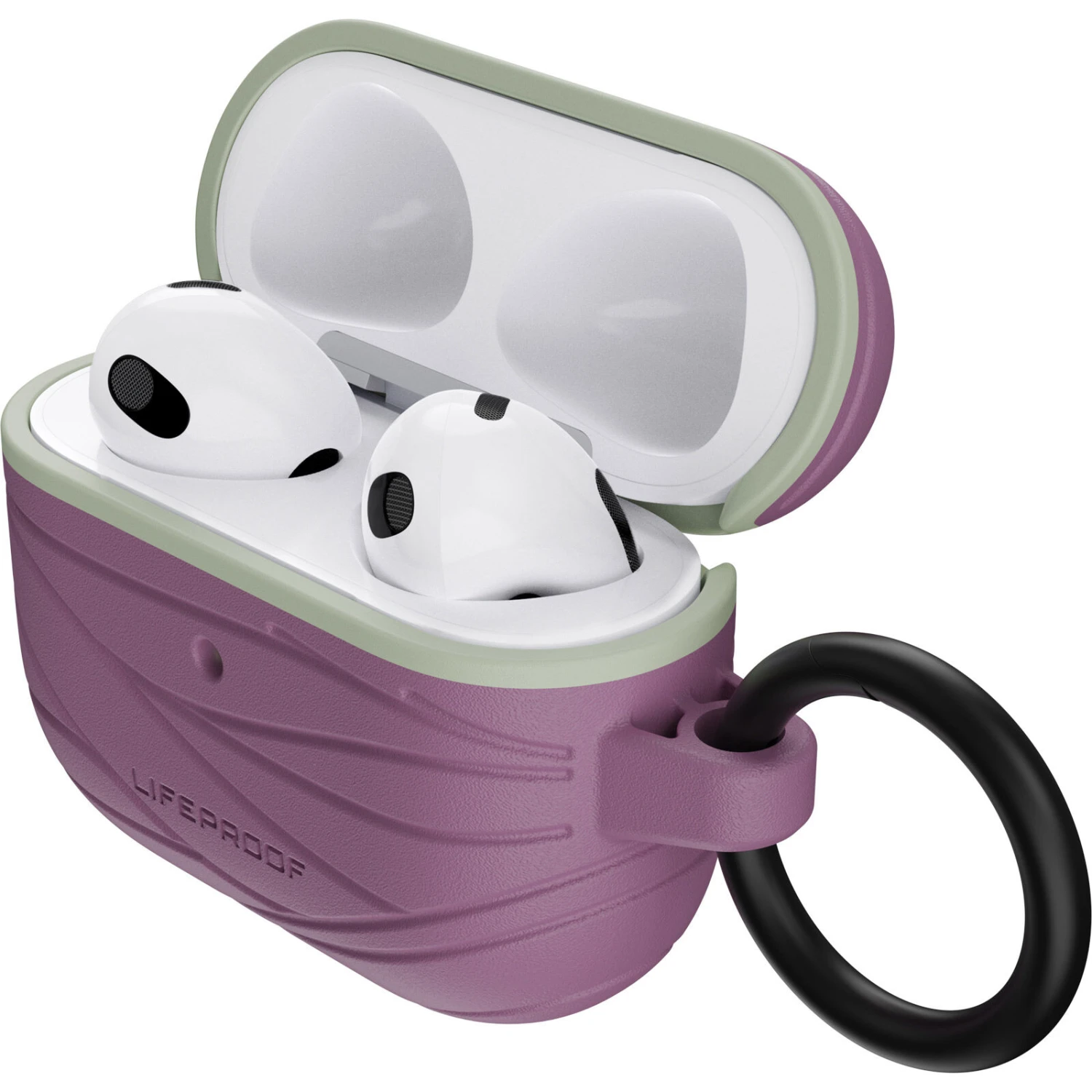 Apple AirPods (3e Gén) Coque Eco-Friendly Sea Urchin (Lavender / Green) 5 Apple AirPods (3e Gén) Coque Eco-Friendly Sea Urchin (Lavender / Green) – Image 3