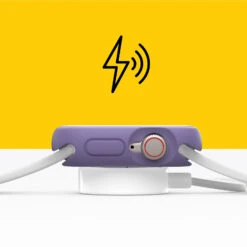 Coque Apple Watch Series 9/8/7 EXO EDGE Reset Purple -Magasin D'Accessoires Mobiles exo edge series 7 41 reset purple wireless charging 3