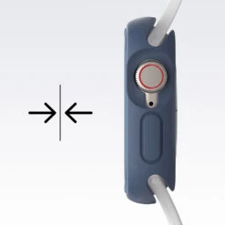 Coque Apple Watch Series 9/8/7 EXO EDGE Rock Skip Way (Blue) -Magasin D'Accessoires Mobiles exo edge series 7 41 rockskip way thin design 2