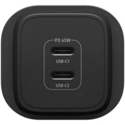 USB-C Double Ports 65 W Chargeur Mural Chargement Rapide | Standard Black 7 USB-C Double Ports 65 W Chargeur Mural Chargement Rapide | Standard Black -Magasin D'Accessoires Mobiles fast charge wallcgr 65w 2prt apac 23 black 3