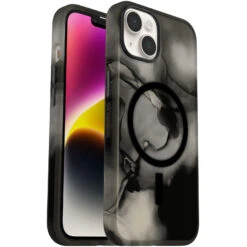 Coque IPhone 14 Figura Series Argent (Black)