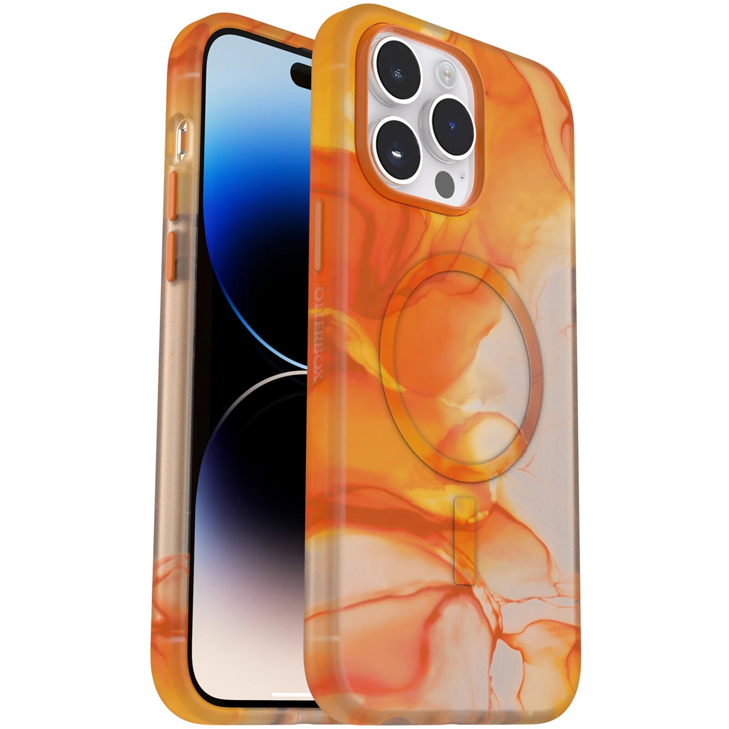 Coque IPhone 14 Pro Max Figura Series Io (Orange) 3 Coque IPhone 14 Pro Max Figura Series Io (Orange)