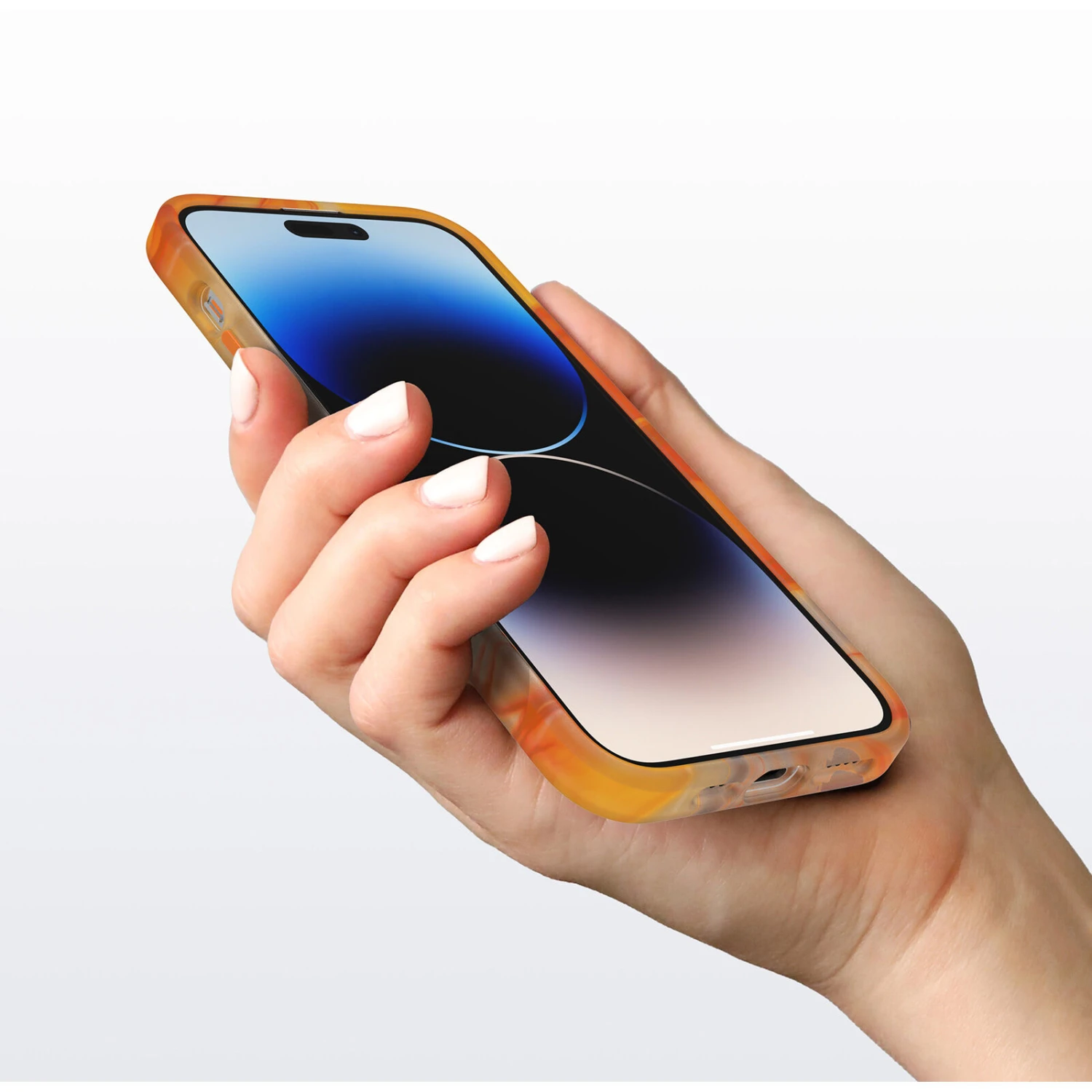 Coque IPhone 14 Pro Max Figura Series Io (Orange) 4 Coque IPhone 14 Pro Max Figura Series Io (Orange) – Image 2