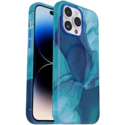 Coque IPhone 14 Pro Max Figura Series Morpho (Blue)