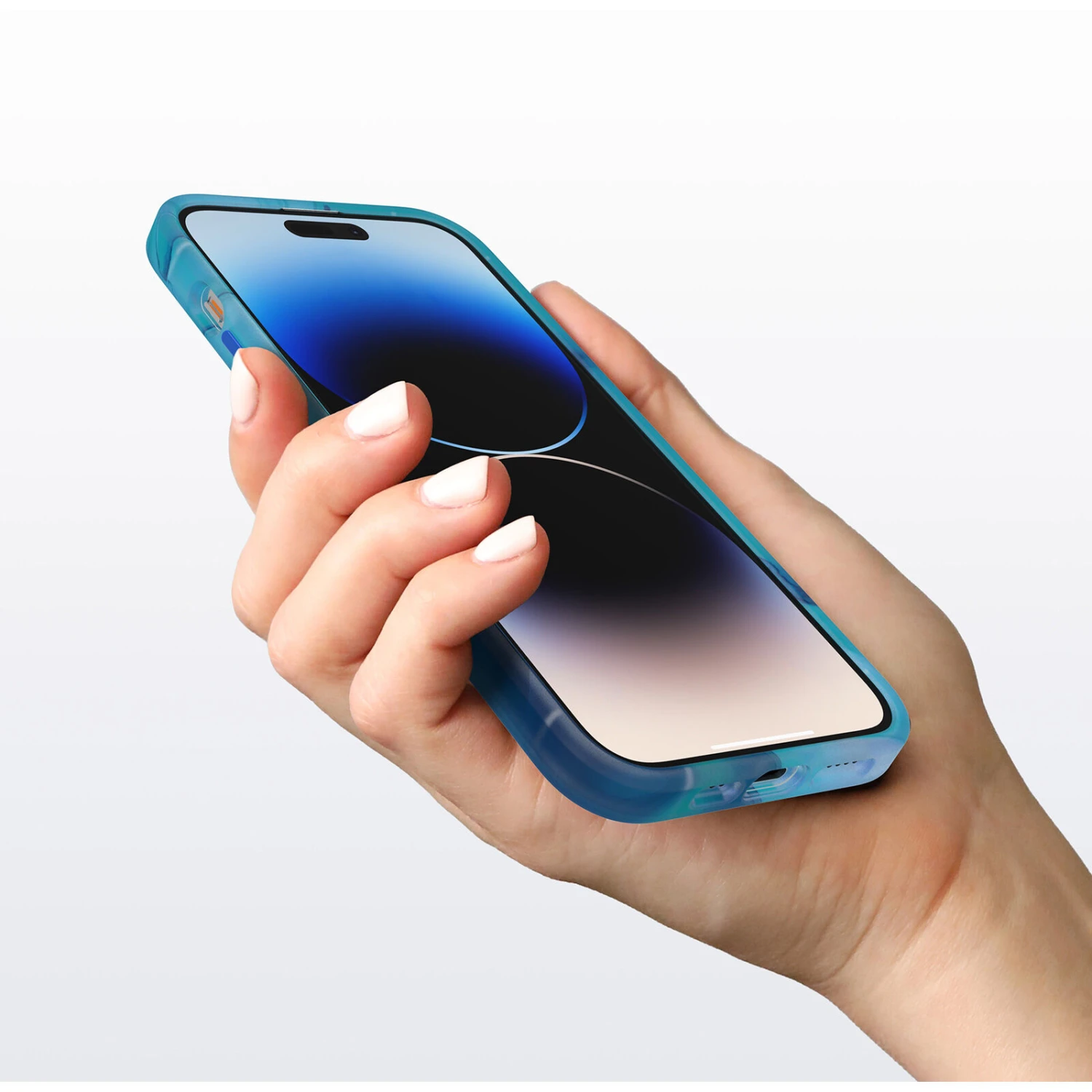 Coque IPhone 14 Pro Max Figura Series Morpho (Blue) 4 Coque IPhone 14 Pro Max Figura Series Morpho (Blue) – Image 2