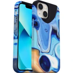 Coque IPhone 13 Mini Figura Series Coque Avec MagSafe Saturn Graphic (Blue) -Magasin D'Accessoires Mobiles figura iphl21 saturn 3