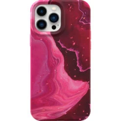 Coque IPhone 13 Pro Max Figura Series Coque Avec MagSafe Mars Graphic (Magenta / Pink)