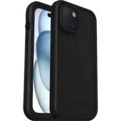 Coque Étanche à L’eau IPhone 15 OtterBox Frē Series Pour MagSafe Black