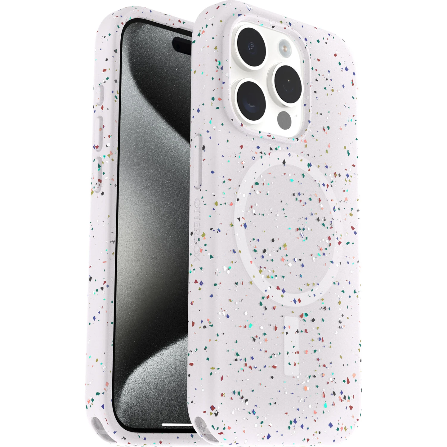 Coque IPhone 15 Pro Core Series Sprinkles (White) 5 Coque IPhone 15 Pro Core Series Sprinkles (White) – Image 3